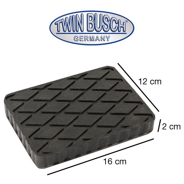 Gummiklotz Twin Busch TWS3-GK-20