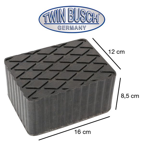 Gummiklotz Twin Busch TWS3-GK-80