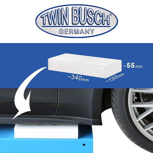 Polyethylen-Klotz Twin Busch TWS3-PK-55