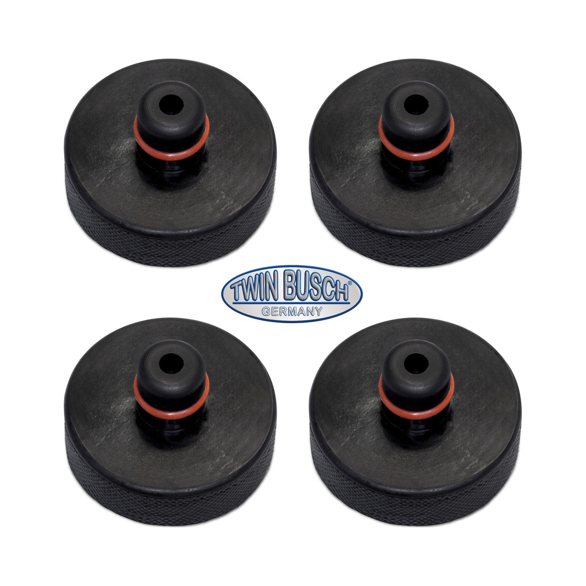 Hebepunkt-Adapter 4er Satz mit Koffer Twin Busch TWS3-GK-TESLA-K