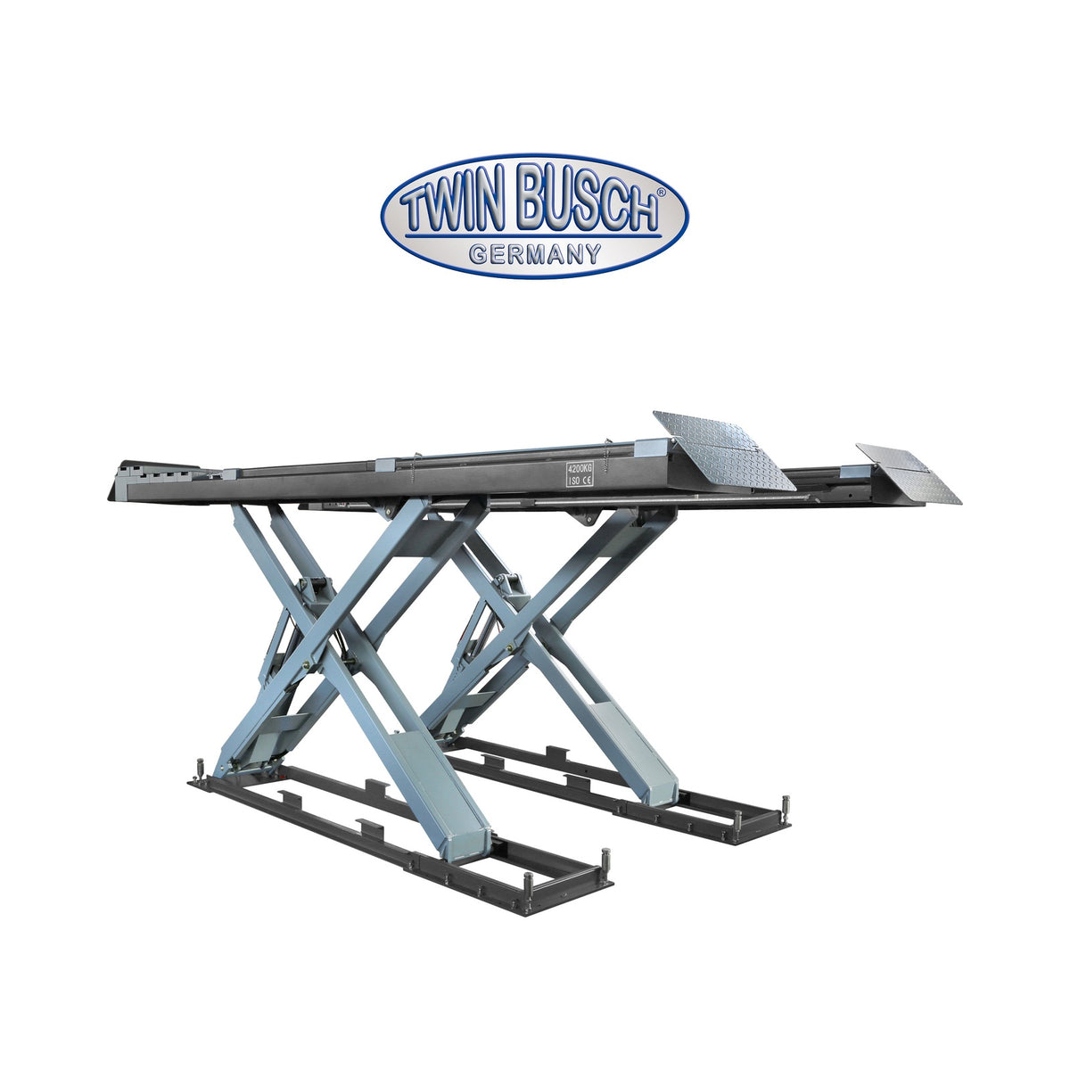 Auffahrscherenhebebühne Twin Busch TWSA-42U-400-G
